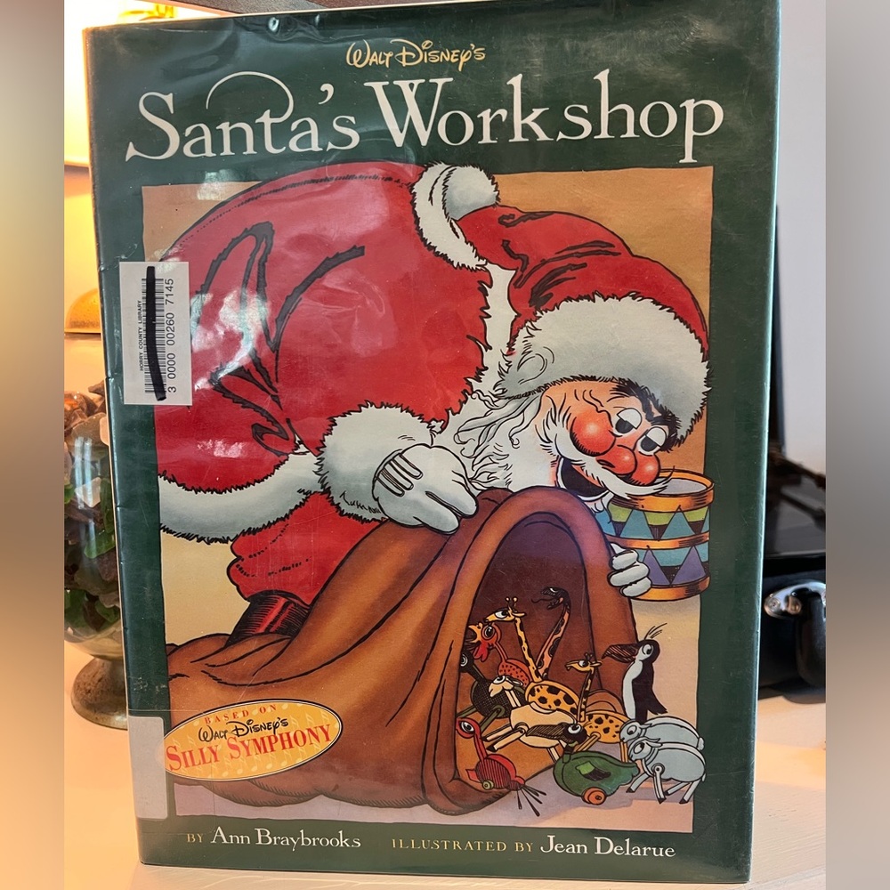 1995 Walt Disney's Santa's Workshop Book